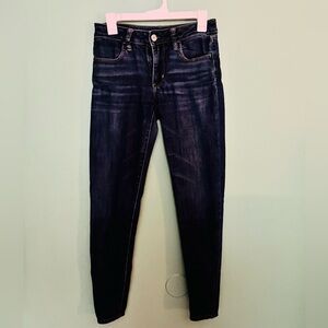 American Eagle Outfitters Dark Indigo Skinny Jeans